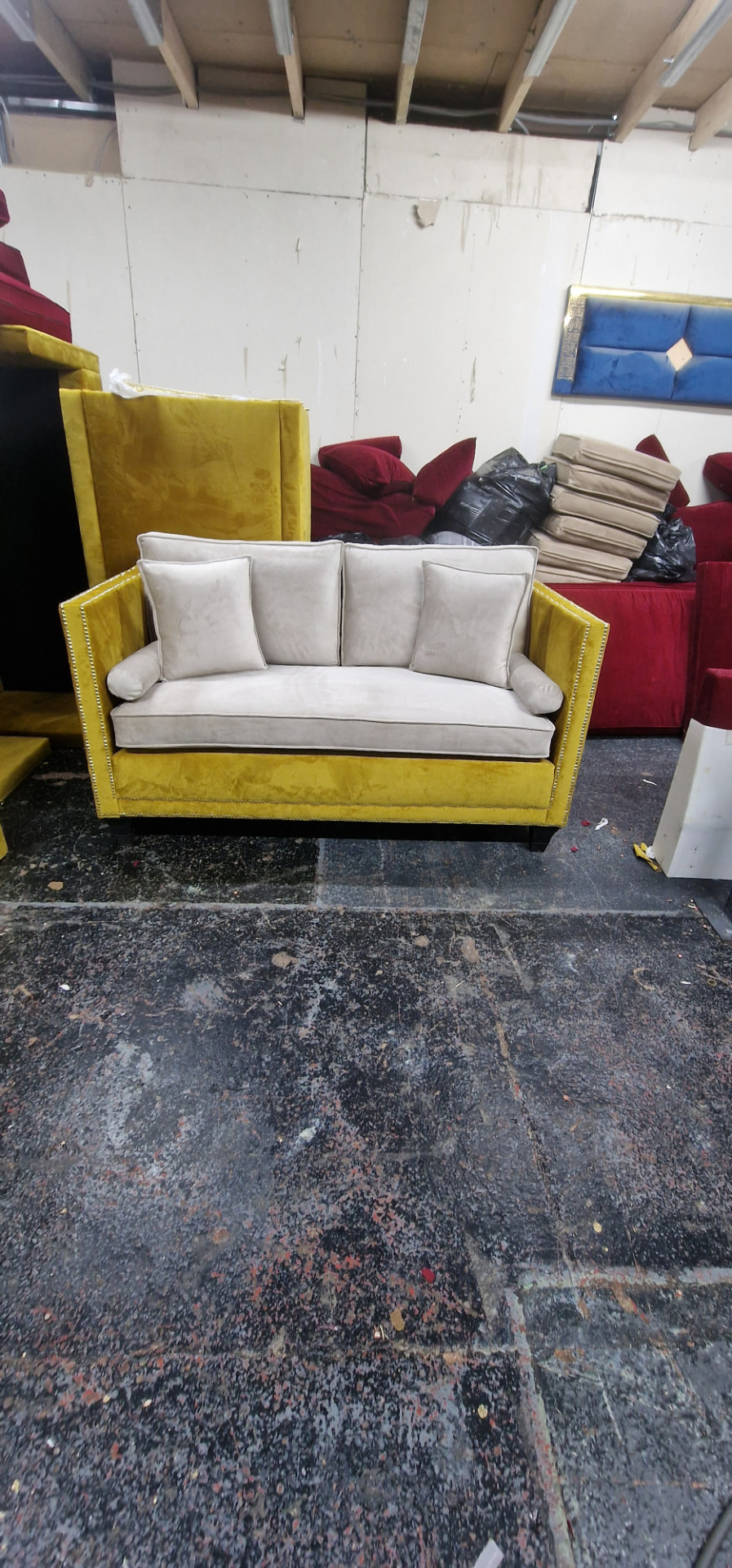After — dining chairs & seat pads restored by HSE Bespoke Upholstery